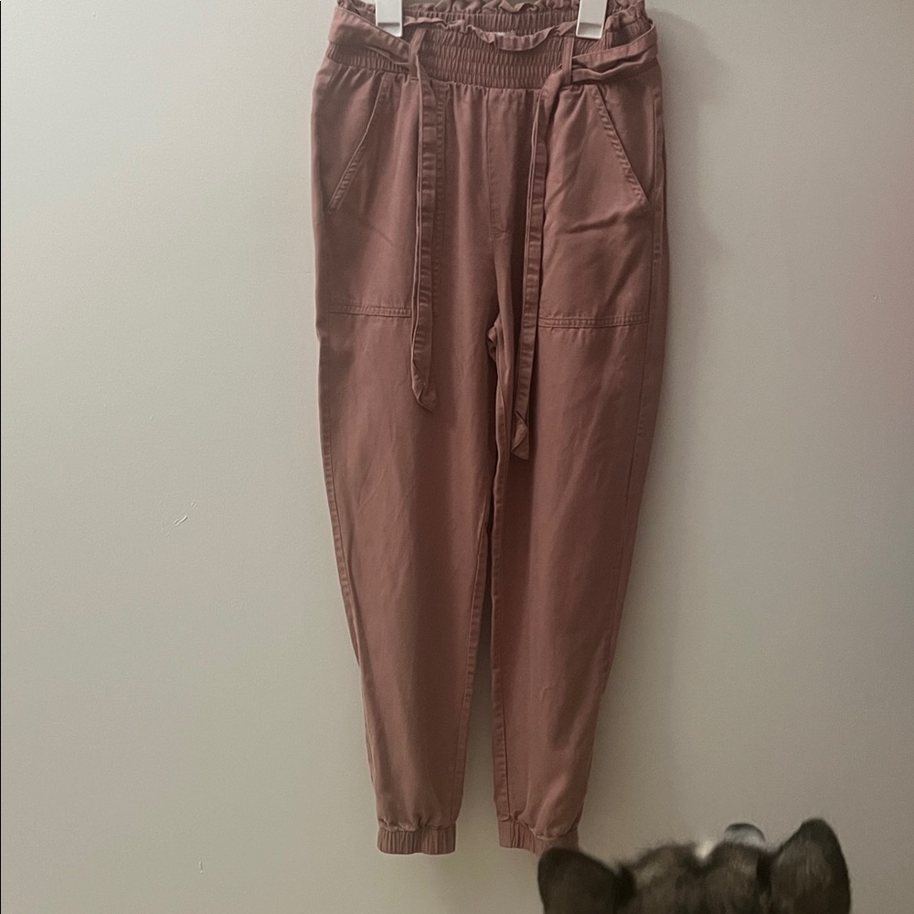Abercrombie & Fitch Dusty Pink Joggers